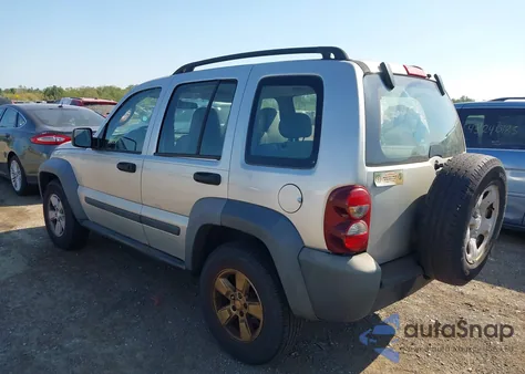 2007 Jeep Liberty Sport z USA, uszkodzony, nr VIN 1J8GK48K17W654253